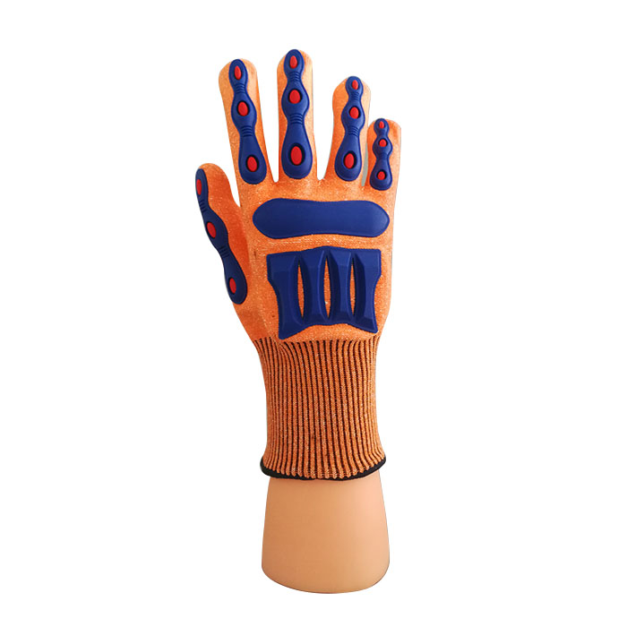 7002OB Cut Resistant Liner With Tpr Protective Gloves