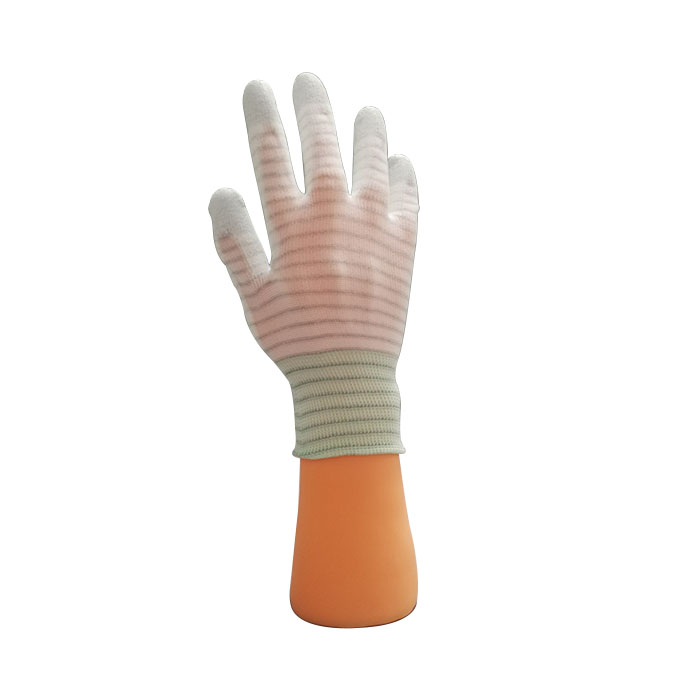 5003WP White Polyester Liner Touch Screen Gloves
