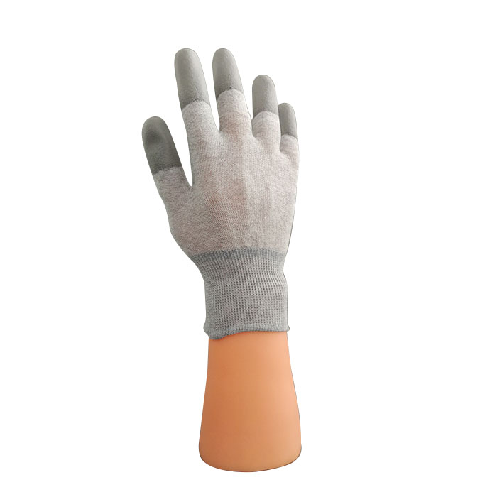 2305WGF EN388 113XX Glove Fingertips Grey Pu